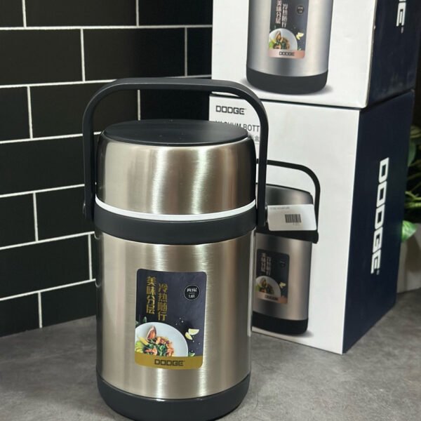 Imported Dodge 304 Stainless Steel Vacuum Portable Office Lunch Box