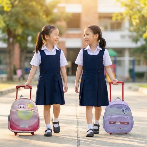 China Rode Trolley Bag for Boys & Girls School Bags for Kids Pre Class