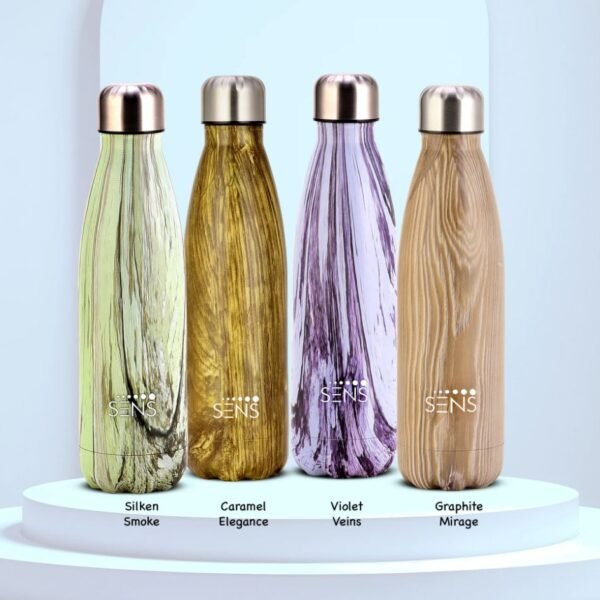 Imported Sens Life 500ml Stainless Steel Double Walled Vacuum Flask Insulated Hot and Cold Water Bottle
