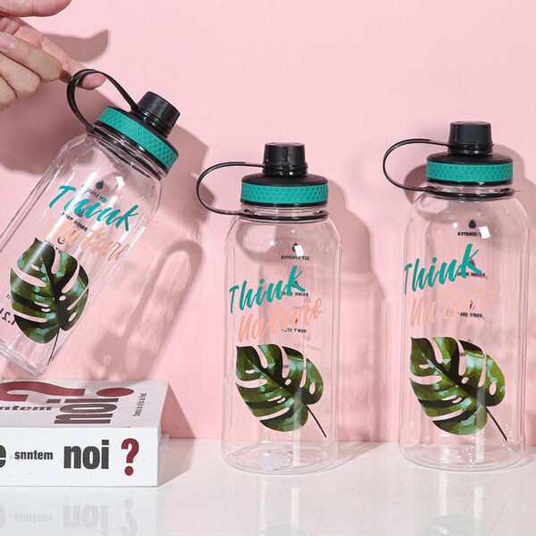 Imported Cille 900ml / 1500ml / 2000ml Think Natural Water Bottle Portable Water Bottle