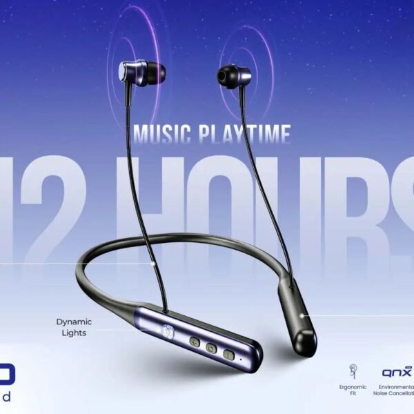 Ronin R3510 ENC Magnetic Buds Cord Neckband with One Year Warranty